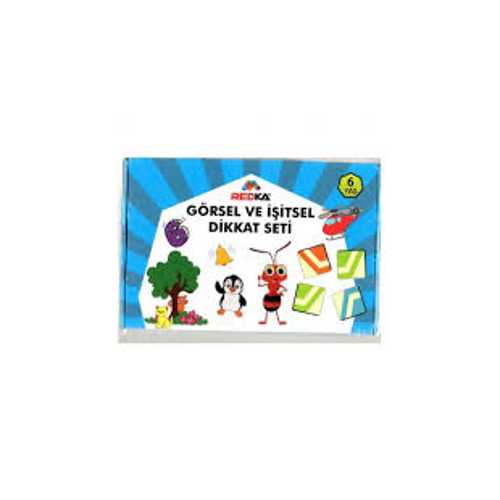 REDKA GÖRSEL VE İŞİTSEL DİKKAT SETİ 6 YAŞ RD8674