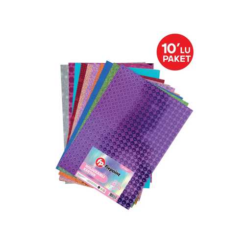 FİXPOİNT HOLOGRANLI KARTON 50X70 10LU P-9861