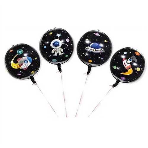 RPS FOLYO BALON UZAY 4D ASTRONOT KÜRE 24" 0228