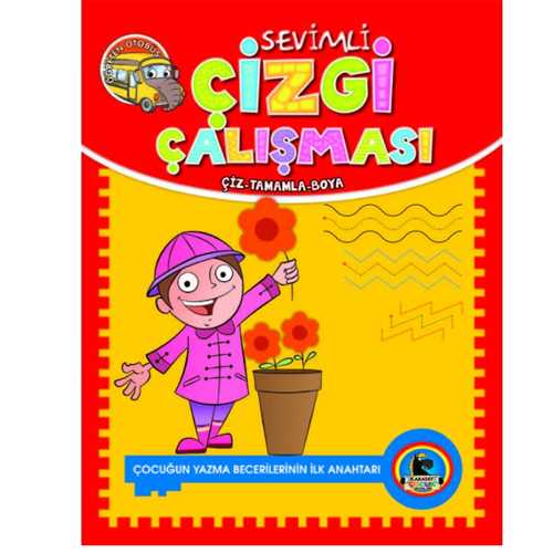 KARATAY SEVİMLİ ÇİZGİ ÇALIŞMASI 48 YP (6 LI SET)