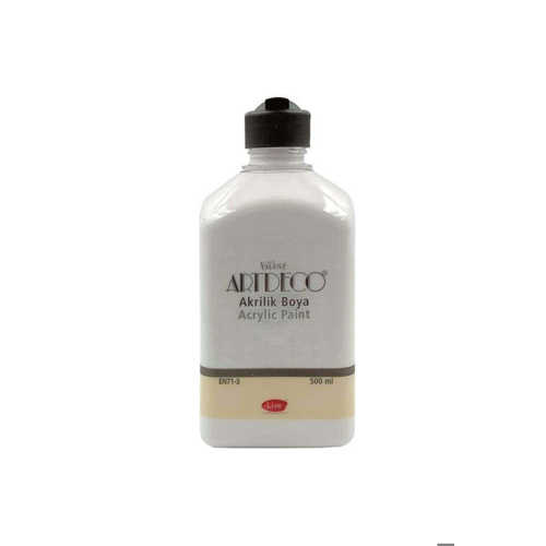 ARTDECO AKRİLİK BOYA 500ML 3622 ROMANTİK BEYAZ