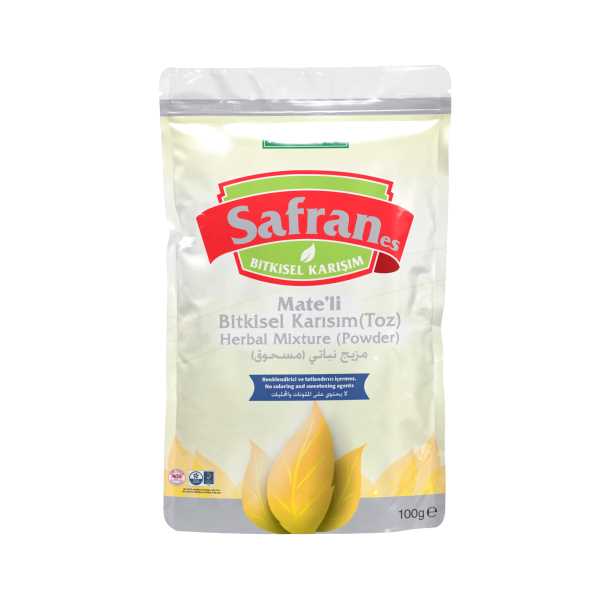 AKSUVİTAL SAFRANES MATELİ BİTKİSEL KARIŞIMLI TOZ 100 GR DYPCK