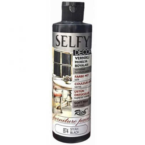 RİCH SELFY DECOR 240ML SİYAH 874