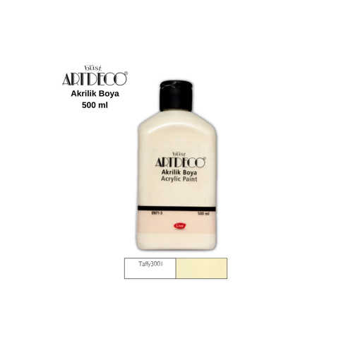 ARTDECO AKRİLİK BOYA 500ML 3001 TAFFY