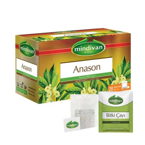 MİNDİVAN ANASON ÇAYI 20'Lİ BİTKİ ÇAYI 