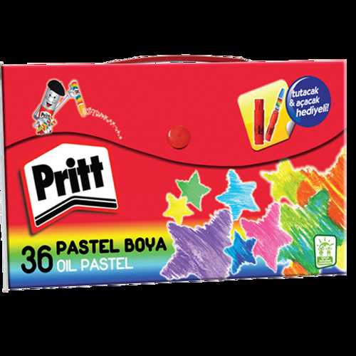 PRİTT PASTEL BOYA 36 RENK ÇANTALI