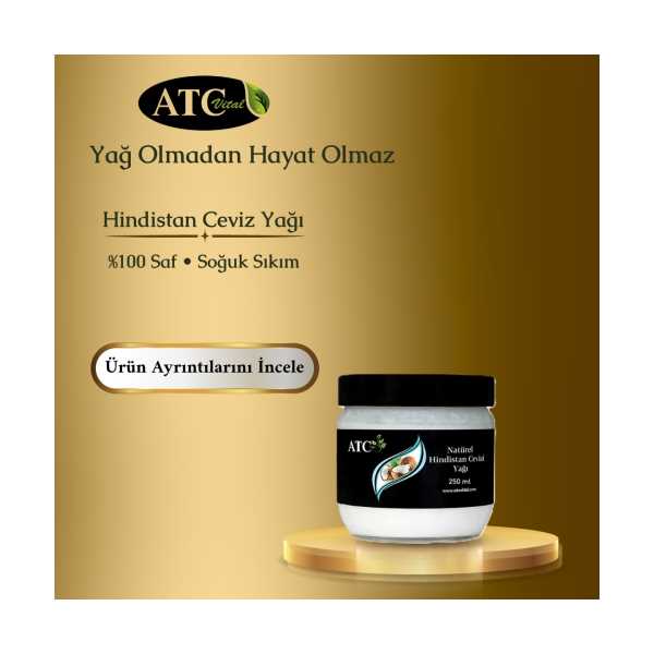 ATC VİTAL HİNDİSTAN CEVİZİ YAĞI 250 ML