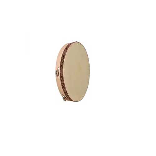 DERİ TEF 30CM 5 ZİLLİ PLASTİK KENARLI