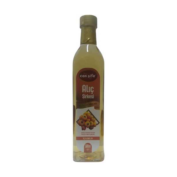 CAN ŞİFA DOĞAL FERMANTASYON KATKISIZ ALIÇ SİRKESİ CAM ŞİŞE 500 ML