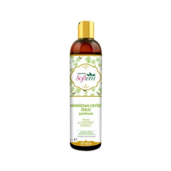SOFTEM HİNDİSTAN CEVİZİ ÖZLÜ ŞAMPUAN 400 ML.