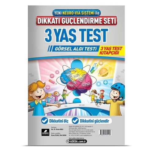 ADEDA DİKKATİ GÜÇLENDİRME SETİ GÖRSEL ALGI TEST 3