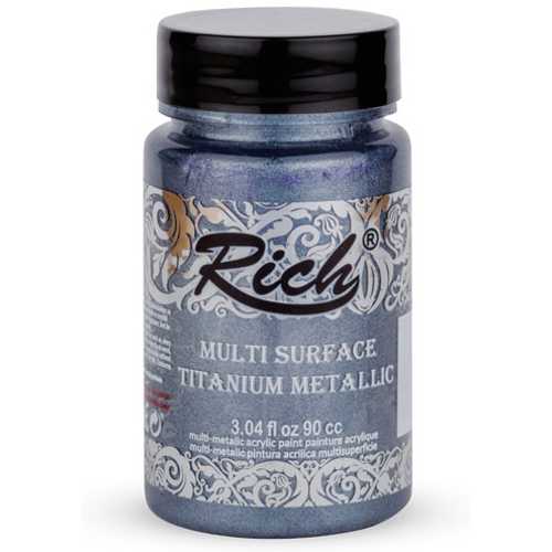 RİCH MULTİ TİTANİUM  METALİK 90ML 2578 KÜLLÜ MAVİ