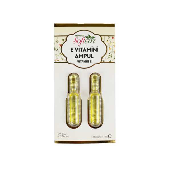SOFTEM E VİTAMİNİ AMPÜL 2 ADET X 2 ML.