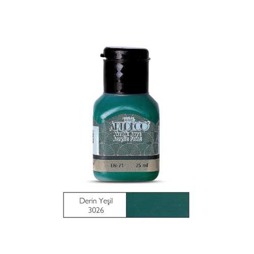ARTDECO AKRİLİK BOYA 25ML 3026 DERİN YEŞİL