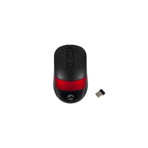 EVEREST SM-18 USB SİYAH/KIRMIZI 2.4GHZ OPTİK KABLO