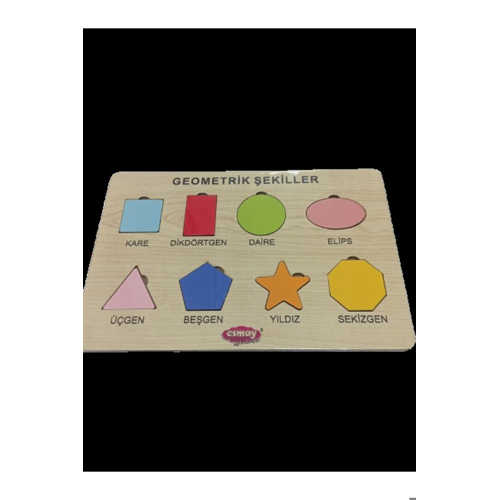 ESMAY AHŞAP GEOMETRİK ŞEKİLLER PUZZLE