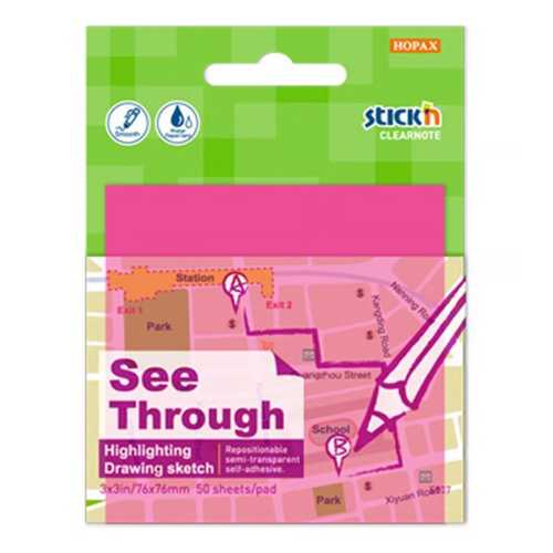 GIPTA GIPTA STICKN 76X76 YARI SAYDAM NEON PEMBE 50
