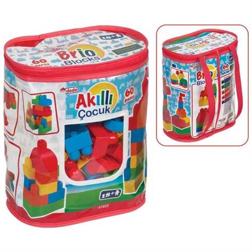 FEN AKILLI ÇOCUK BLOKLAR 60 PRÇ TORBA 01022