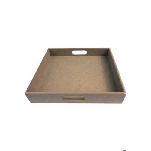 BAY MDF KARE TEPSİ 25X25
