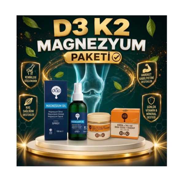 MY DOP D3 K2 MAGNEZYUM AVANTAJLI DESTEK PAKETİ