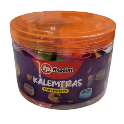FİXPOİNT KALEMTIRAŞ TEKLİ KAVANOZ P-0011 -48-