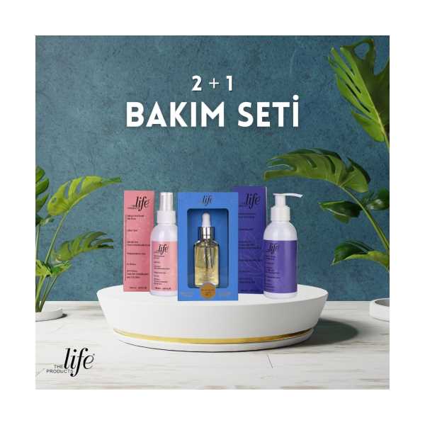 THE LİFE PRODUCTS CİLT BAKIM SETİ 2+1 HYALORUNİC ASİT