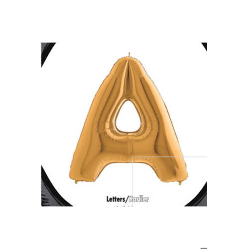 KİKAJOY HARF FOLYO BALON 40" ALTIN -A-