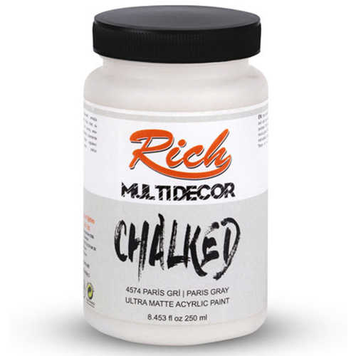RİCH MULTİDEKOR CHALKED 250ML 4574 PARİS GRİ