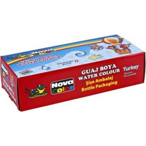 NOVA COLOR GUAJ BOYA ŞİŞE 10 RENK NC-114