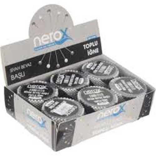 NEROX EŞARP İĞNESİ SİYAH-BEYAZ(12X12) NRX-1505