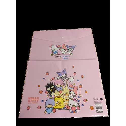 HELLO KİTTY AND FRİENDS A4 ÇITÇITLI DOSYA -10-