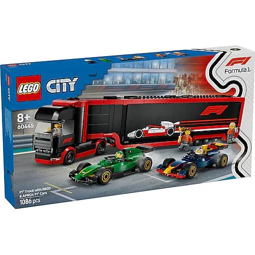 LEGO CITY F1 KAMYON RB20 VE AMR24