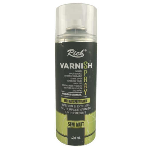 RİCH SPREY VERNİK 400ML YARIMAT