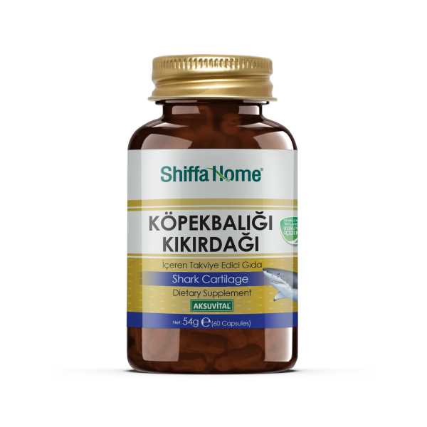 SHİFFA HOME KÖPEKBALIĞI KIKIRDAĞI 60 KAPSÜL