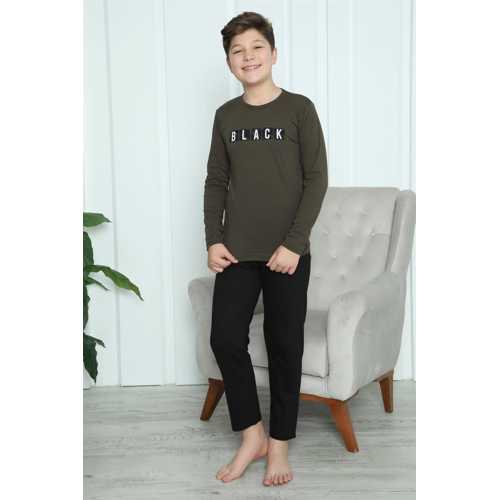 ERKEK ÇOCUK PENYE PIJAMA TAKIM HAKI