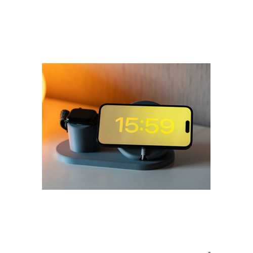 İPHONE VE APPLE WATCH KABLOSUZ ŞARJ STANDI
