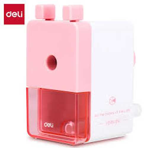 DELİ ÇEVİRMELİ KALEMTIRAŞ PEMBE