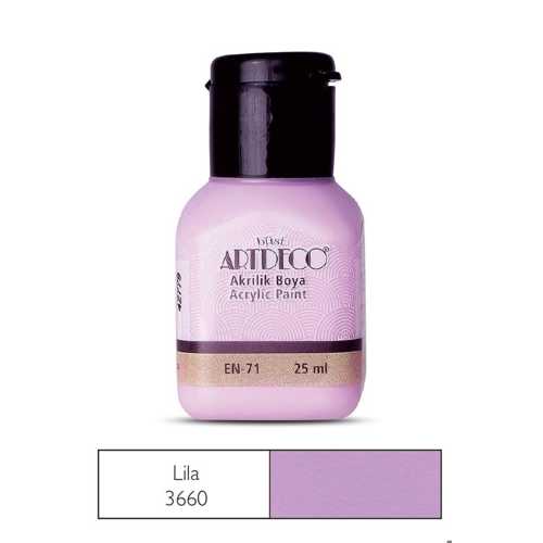 ARTDECO AKRİLİK BOYA 25ML 3660 LİLA