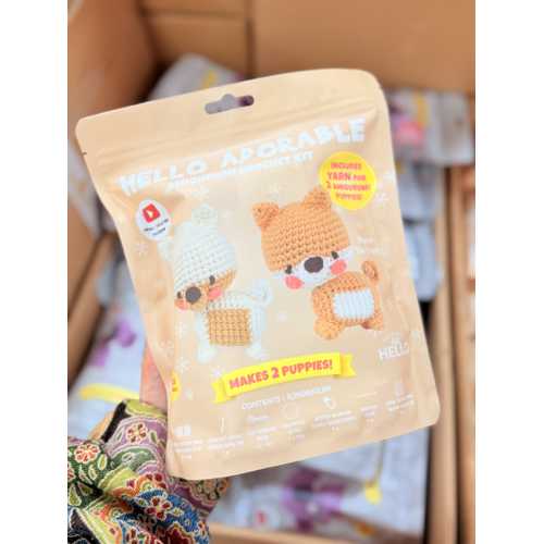 H.CRAFTS ADORABLE AMİGURUMİ KİT-PEPPER THE PUPPY