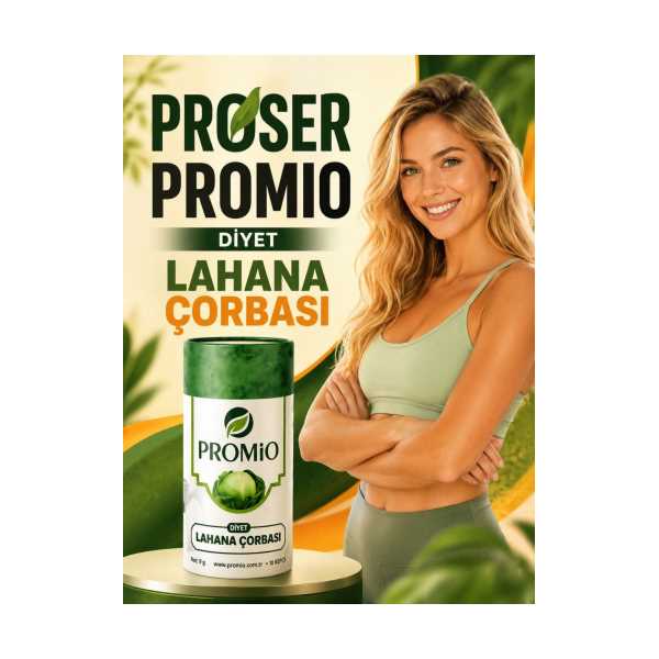 PROMİO DİYET LAHANA  ÇORBASI ( 30 ADET ŞAŞE)