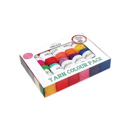 H.CRAFTS İPLİK PAKETİ VİBRANT 12X25GR