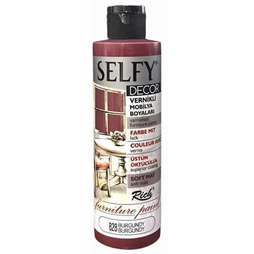 RİCH SELFY DECOR 240ML BURGUNDY 828