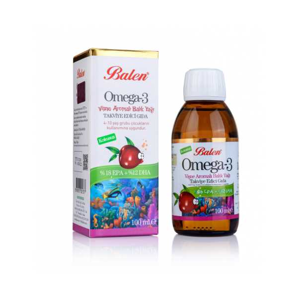 BALEN OMEGA-3 VİŞNE AROMALI * 100 ML