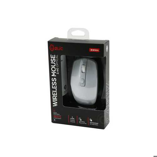 BLİC-BWM4 BEYAZ KABLOSUZ MOUSE 2.4G 8-10M DİSTANCE WİRELESS - KABLOSUZ 1600DPI 