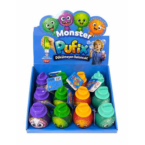 PUFİX DÖKÜLMEYEN BALONCUK MONSTER SERİSİ