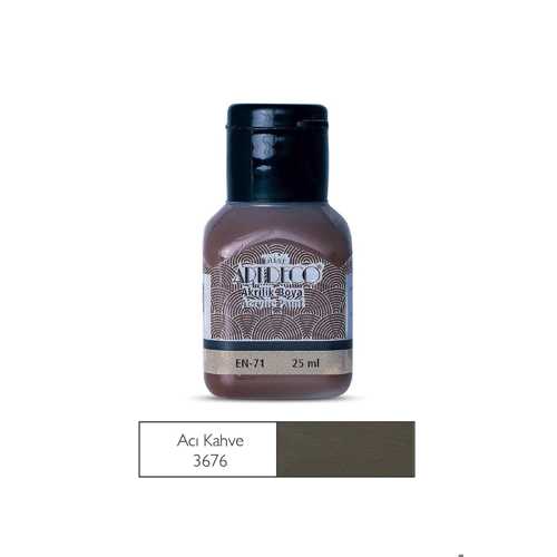 ARTDECO AKRİLİK BOYA 25ML 3676 ACI KAHVE
