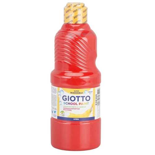 GİOTTO TEMPERA BOYA 500ML KIRMIZI 535308