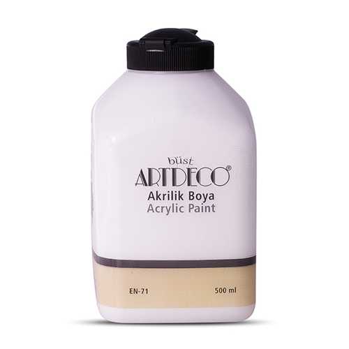 ARTDECO AKRİLİK BOYA 500ML 3619 BEYAZ