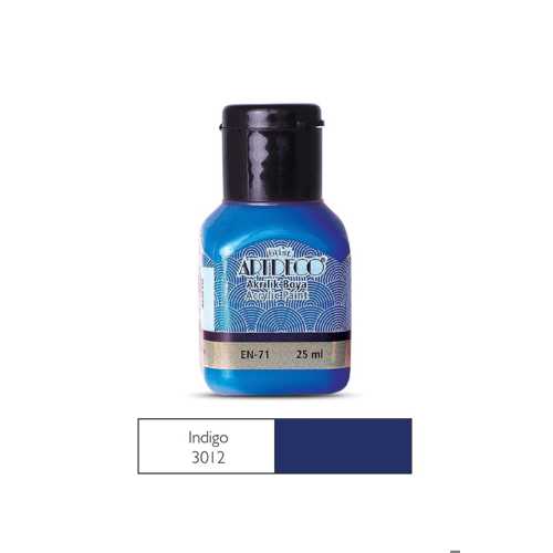 ARTDECO AKRİLİK BOYA 25ML 3012 İNDİGO