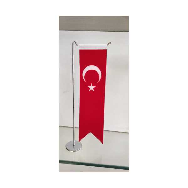 TÜRK MASA BAYRAĞI L TİPİ 